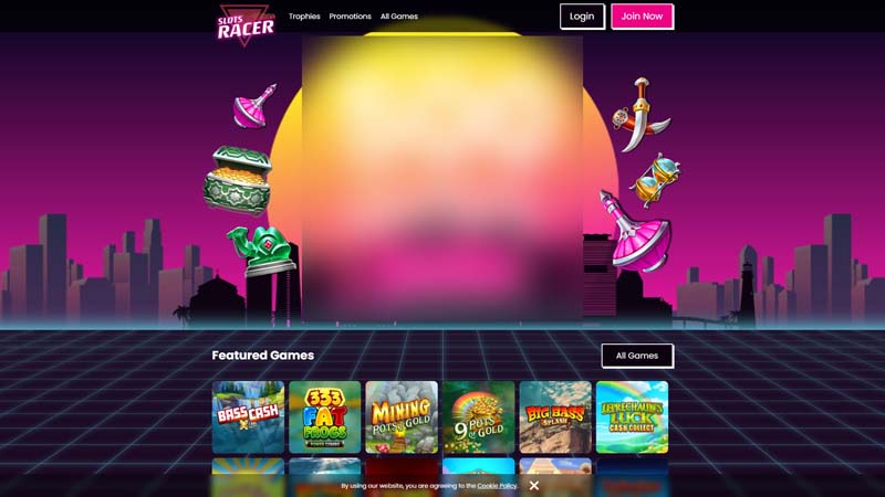 slots-racer lobby screenshot