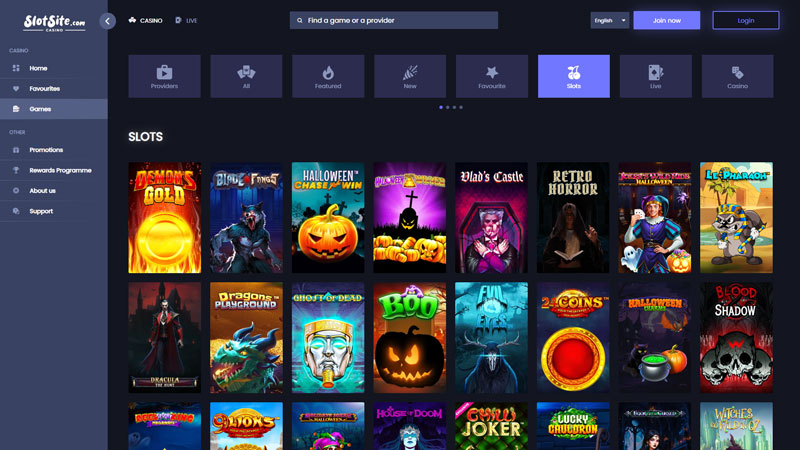 slotsite-com-casino slots screenshot
