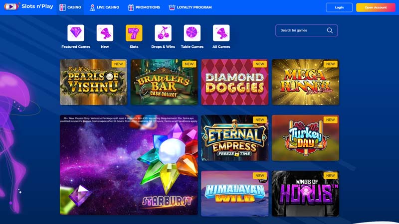 slotsnplay slots screenshot