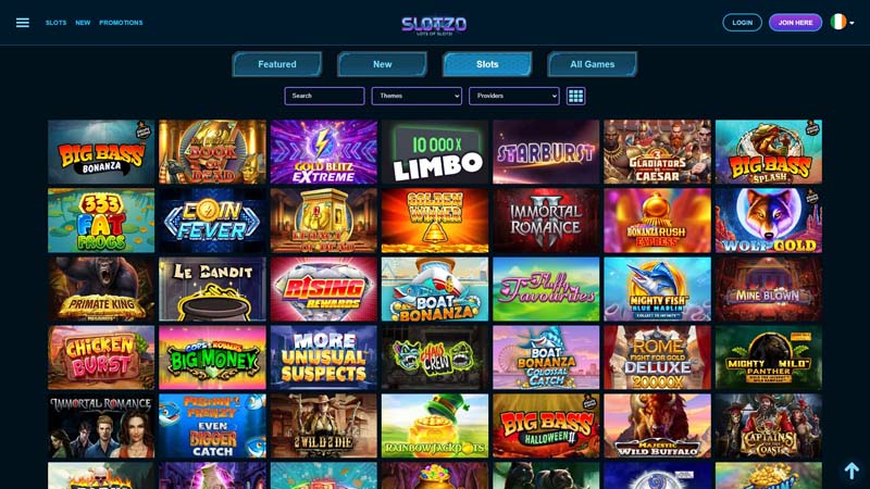 slotzo-casino slots screenshot