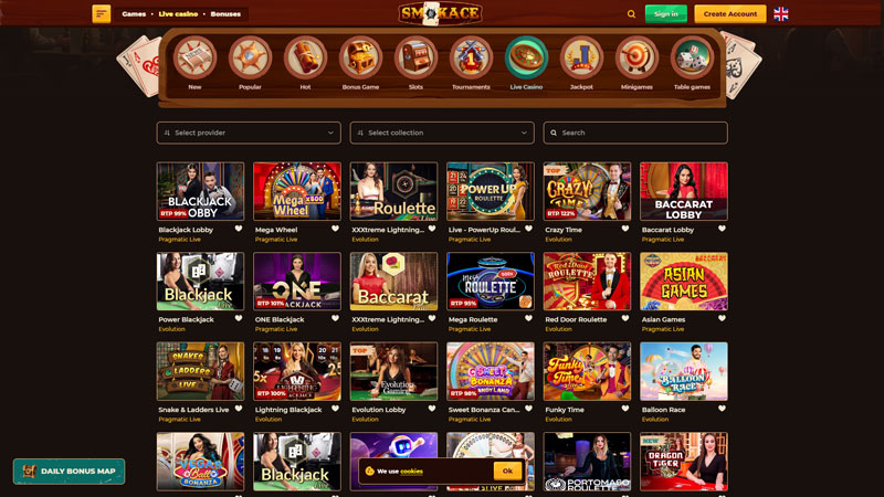 Thumbnail smokeace live