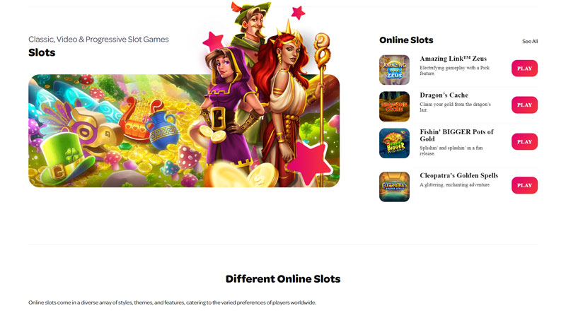 spin-casino slots screenshot