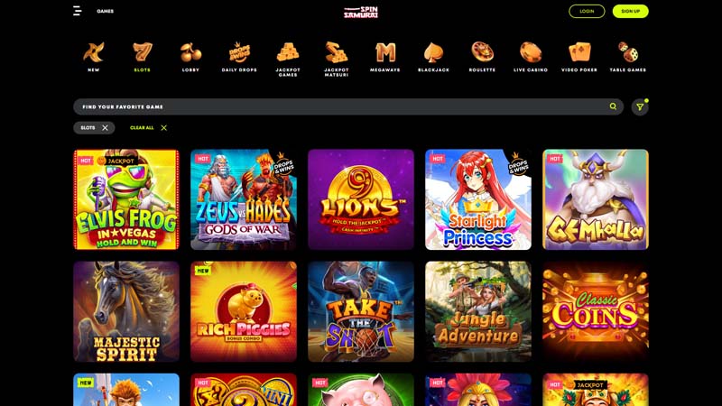 Thumbnail spin-samurai slots