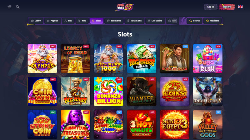 spinlander slots screenshot