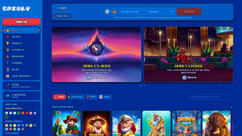 Thumbnail spinly lobby