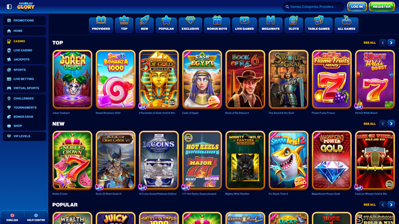 spins-of-glory slots screenshot