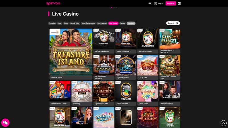 Thumbnail spinyoo live