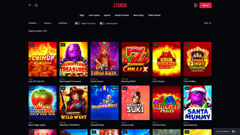 Thumbnail starda slots