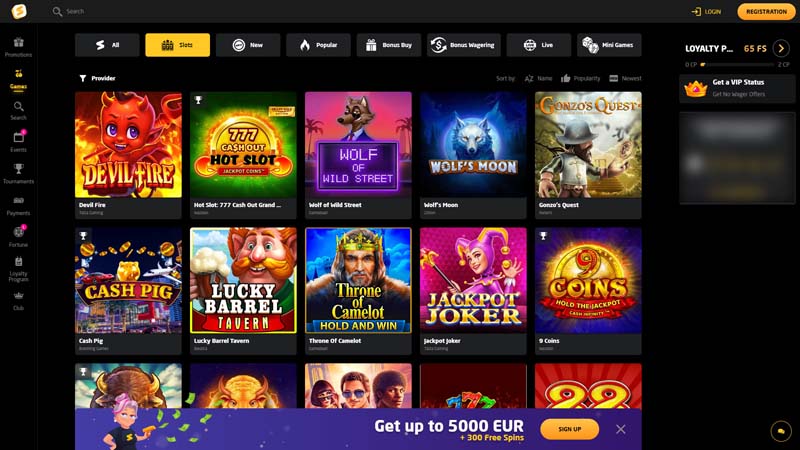 staycasino slots screenshot