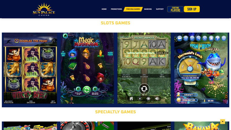 sun-palace slots screenshot