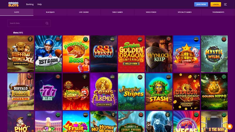 superslots slots screenshot