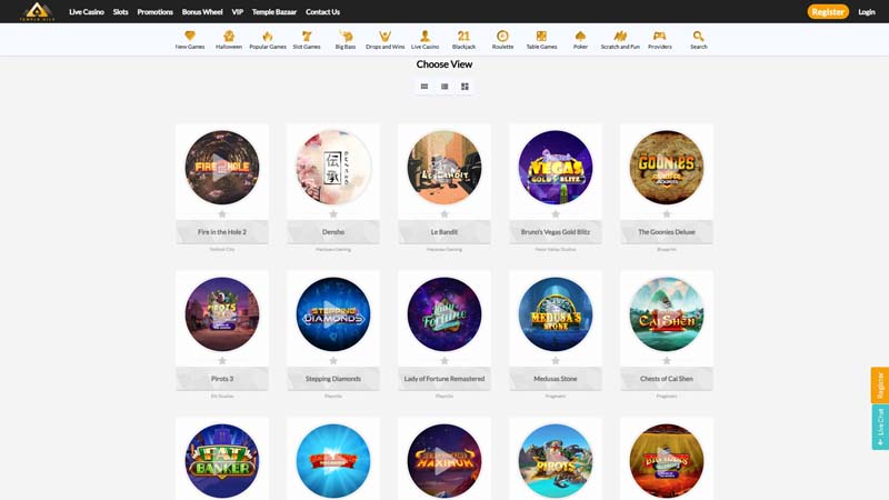 temple-nile-casino slots screenshot