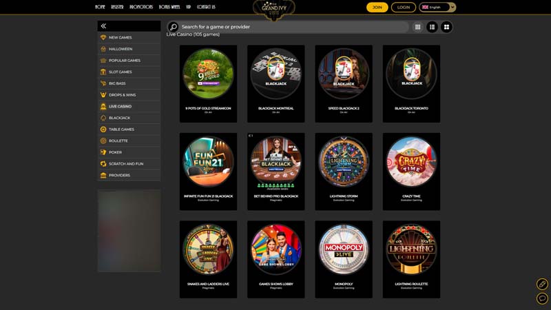 Thumbnail the-grand-ivy-casino live