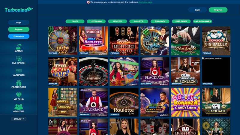 turbonino live screenshot