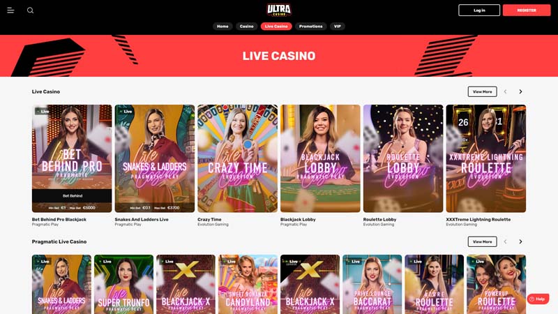 Thumbnail ultracasino live