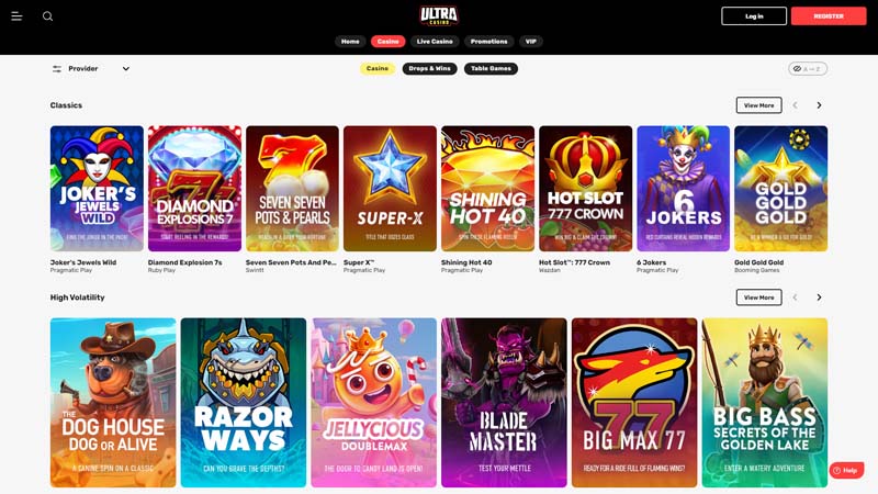 Thumbnail ultracasino slots