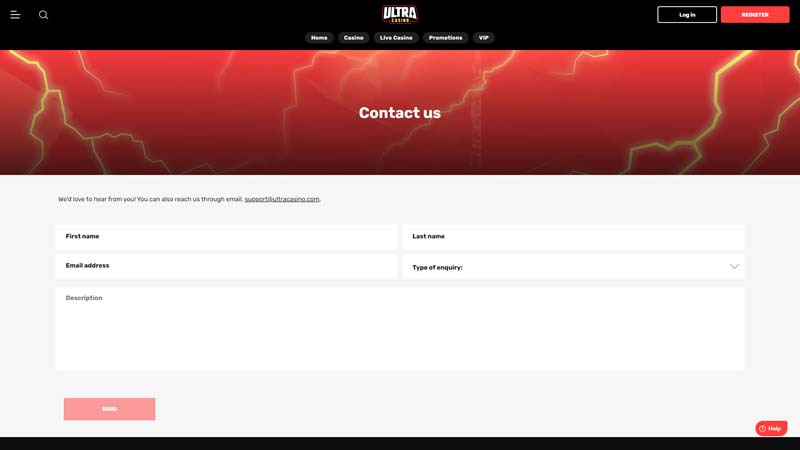 Thumbnail ultracasino support