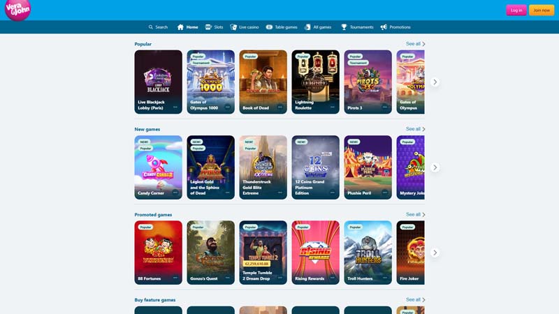 Thumbnail vera-and-john-casino lobby