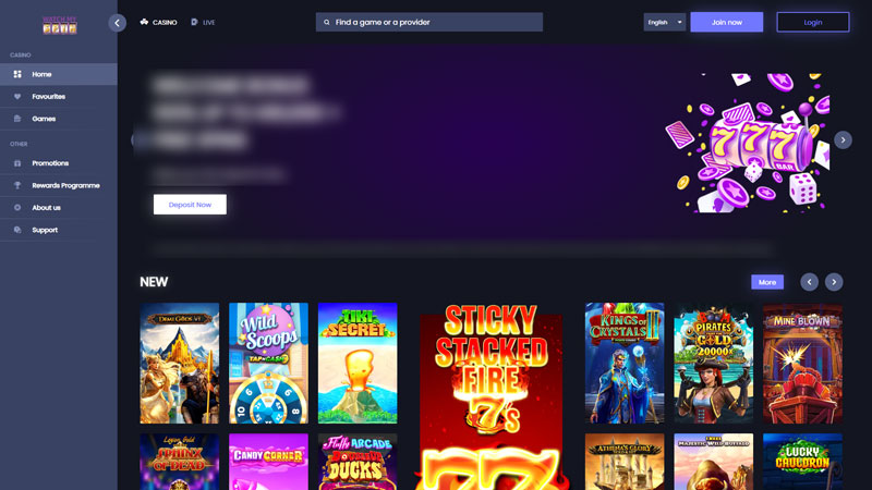 watchmyspin lobby screenshot