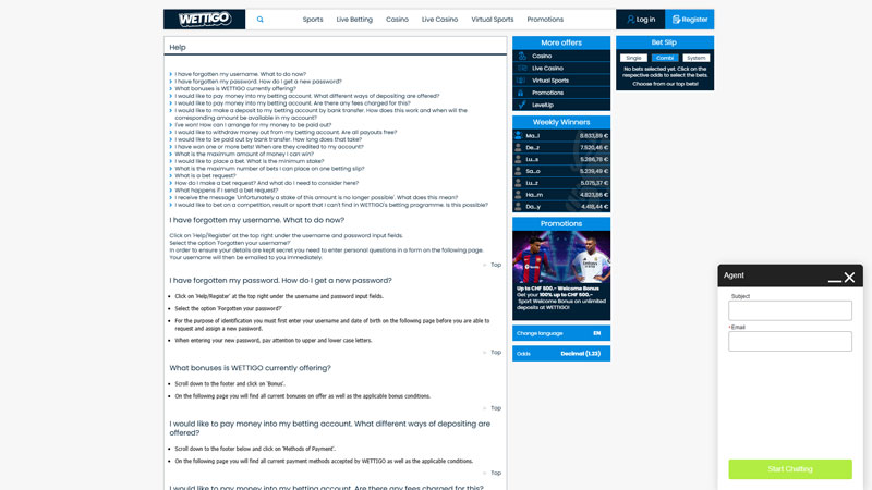 Thumbnail wettigo support