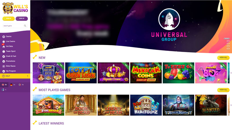 Thumbnail wills-casino lobby