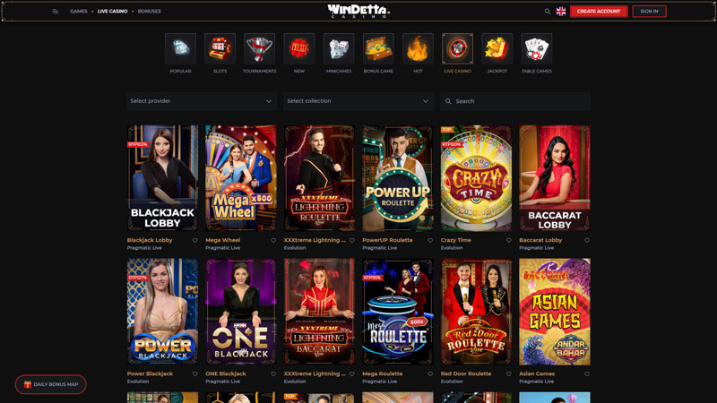 Thumbnail windetta live