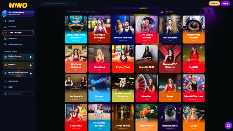 wino live screenshot