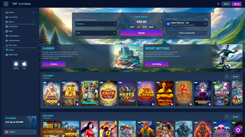 Thumbnail wintopia lobby