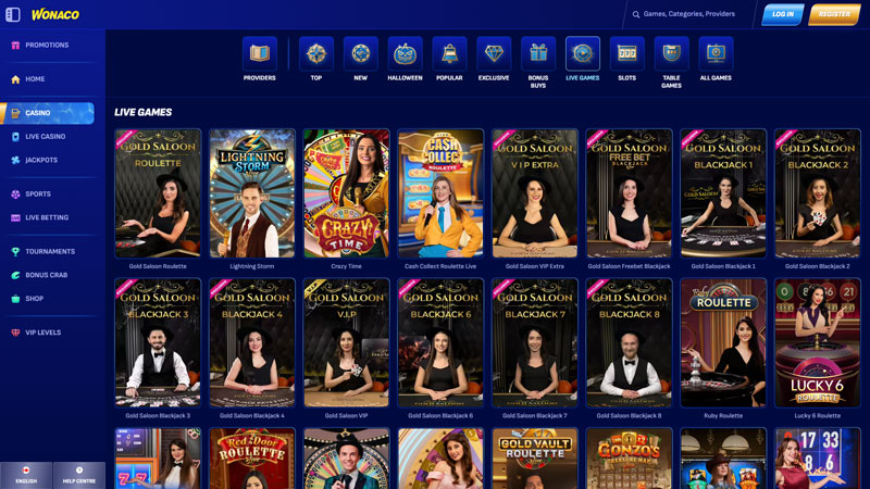 Thumbnail wonaco live