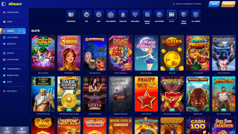 Thumbnail wonaco slots