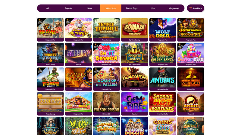 wunderwins slots screenshot