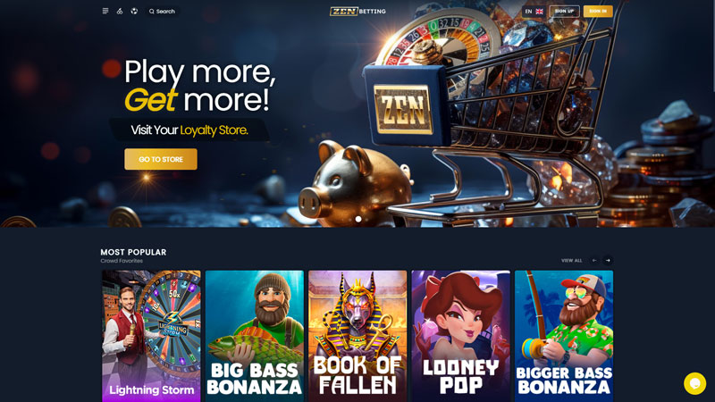 Thumbnail zenbetting lobby