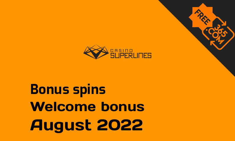 Casino Superlines bonus spins August 2022, 50 spins
