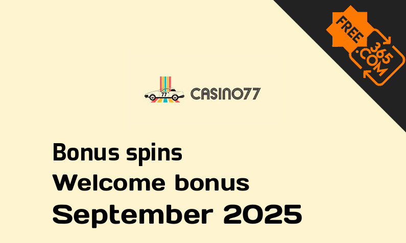 Casino77 bonusspins, 120 bonusspins