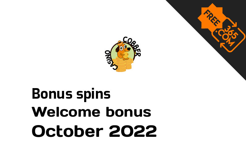 Cobber Casino bonusspins October 2022, 100 bonus spins