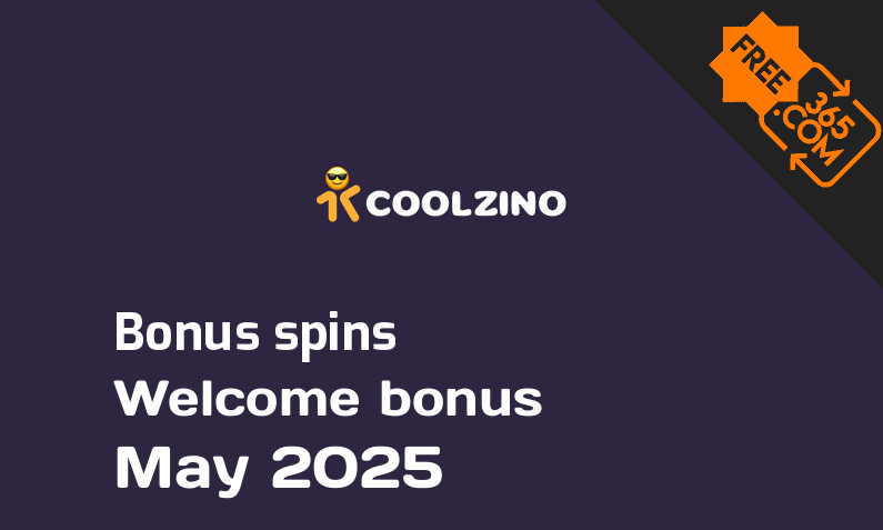 Coolzino extra bonus spins May 2025, 250 bonus spins