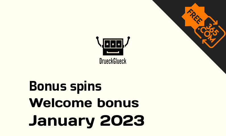 DrueckGlueck Casino bonusspins January 2023, 50 bonus spins