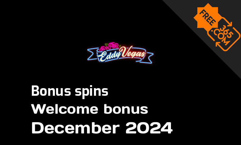 EddyVegas bonus spins December 2024, 30 spins