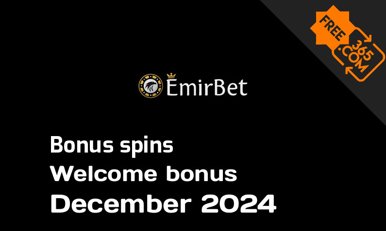 EmirBet bonus spins December 2024, 150 bonusspins