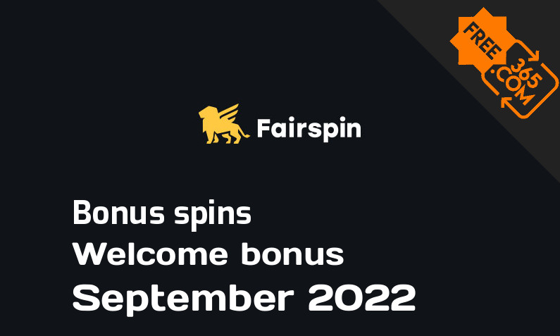 Fairspin extra bonus spins September 2022, 140 extra spins