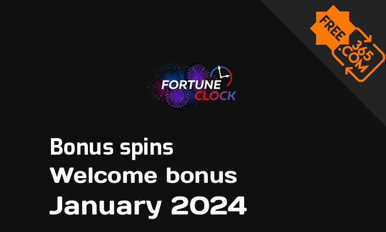 Fortune Clock extra spins, 100 extra bonus spins