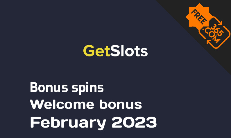 GetSlots extra spins February 2023, 300 extra spins