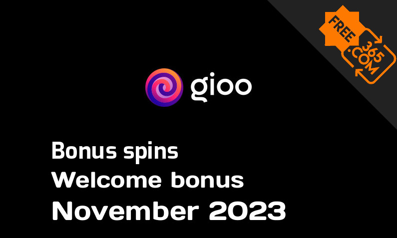 Gioo Casino extra bonus spins November 2023, 250 spins