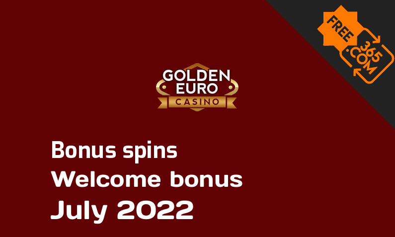 Golden Euro Casino bonusspins July 2022, 30 extra bonus spins