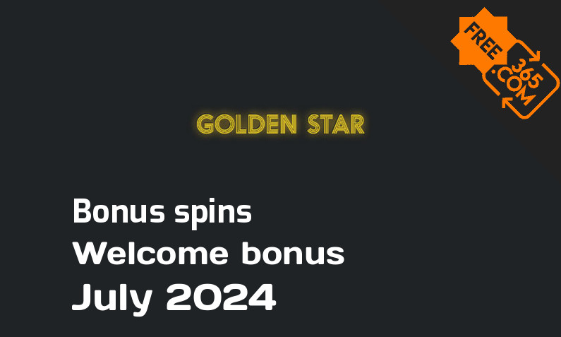 Golden Star Casino bonusspins, 100 bonusspins