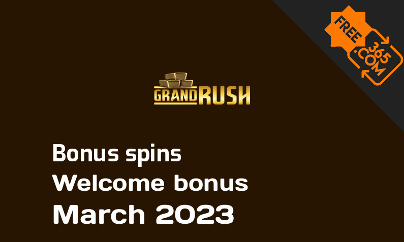 Grand Rush extra spins, 50 extra spins