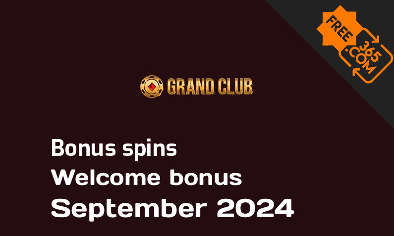 Grandclub extra spins September 2024, 200 bonusspins