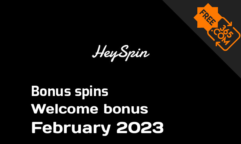 HeySpin extra spins, 100 bonus spins