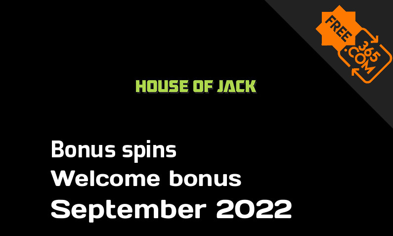 House of Jack Casino extra bonus spins September 2022, 200 spins