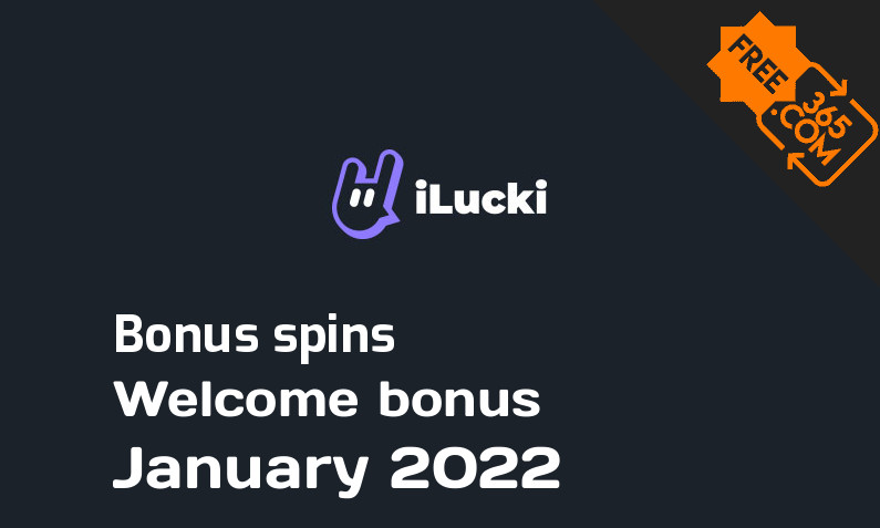 ILUCKI Casino extra spins January 2022, 100 bonusspins